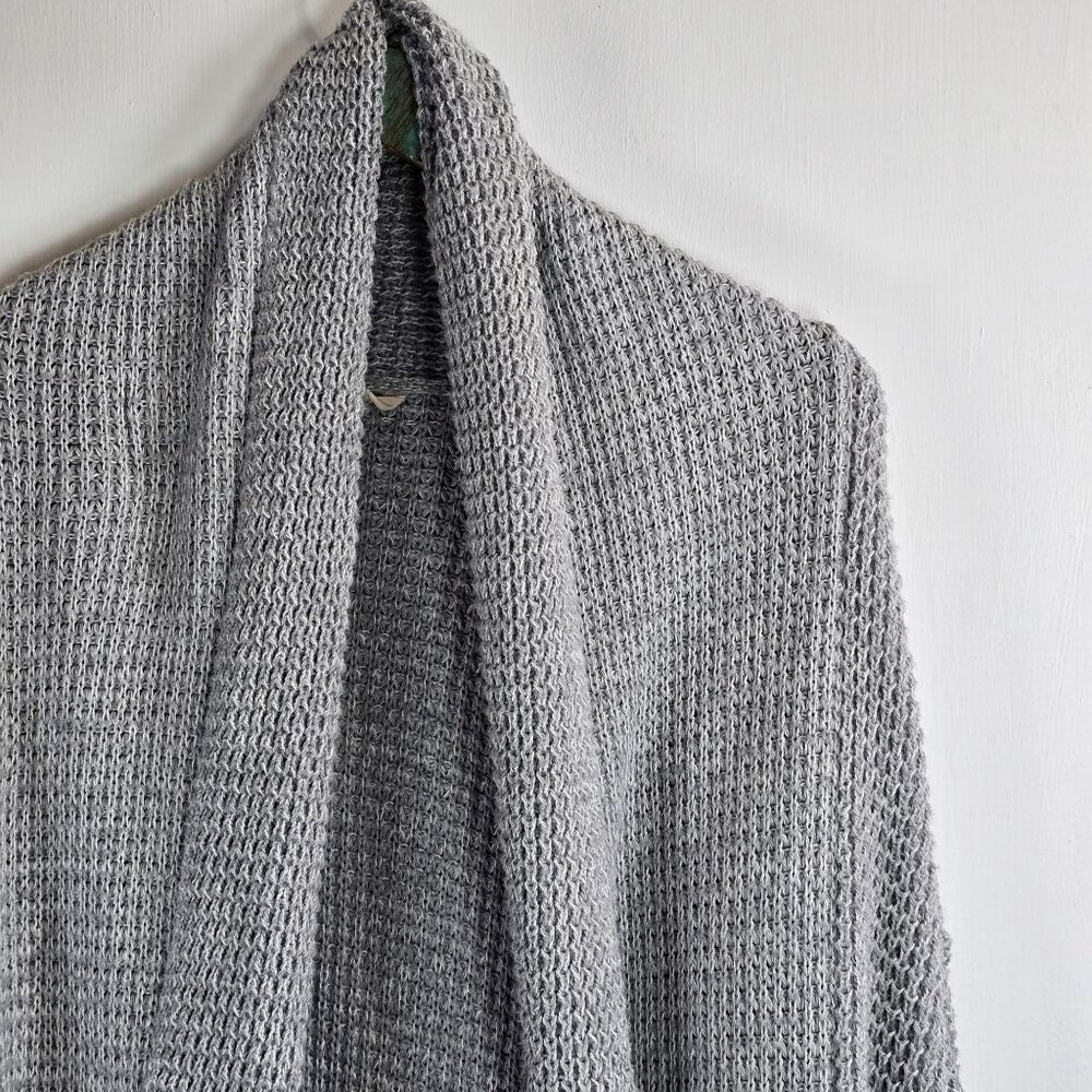 Soft Surroundings Townsend Cardigan Gray Sweater, M - Picture 3 of 8